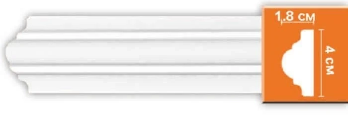 Молдинг гибкий Decomaster 97010F на otdelka1.ru