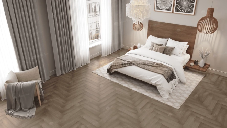 Кварц-виниловый ламинат Alpine Floor Parquet Premium ECO 19-7 Дуб Насыщенный на Otdelka1.ru