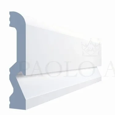 Дюрополимерный плинтус Paolo Arte Kr038P на otdelka1.ru