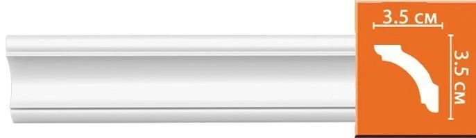 Потолочный плинтус Decomaster 96250 на Otdelka1.ru