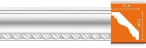 Потолочный плинтус с орнаментом Decomaster 95638 на Otdelka1.ru