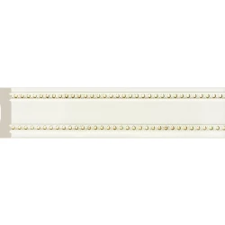 Молдинг Cosca 40 белый с золотом W1040/WG2