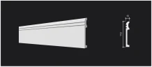 Плинтус полимерный Decor Dizayn DD721 на otdelka1.ru