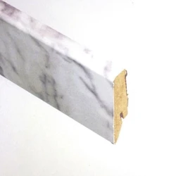 Плинтус МДФ Falquon 2921 Мрамор Каррара