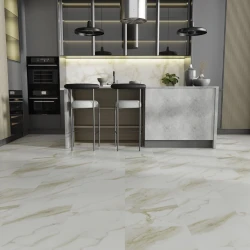 Кварц-виниловый ламинат Ideal Flooring Fine Stone Cremo