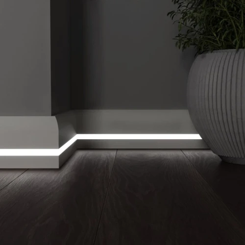 Плинтус МДФ с подсветкой LWD Мериленд на otdelka1.ru