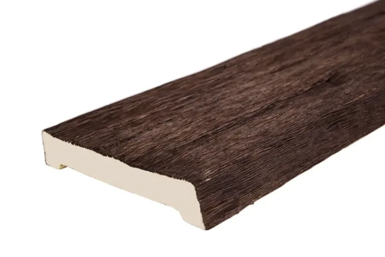 Доска Уникс ДСС19 из полиуретана Тёмный дуб на otdelka1.ru