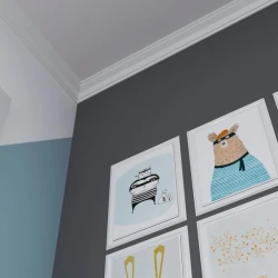 Карниз Cosca KX028 75х75 экополимер