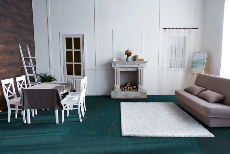 Замковая напольная пробка Фоментарино / Fomentarino Eco collection Oceano Indigo