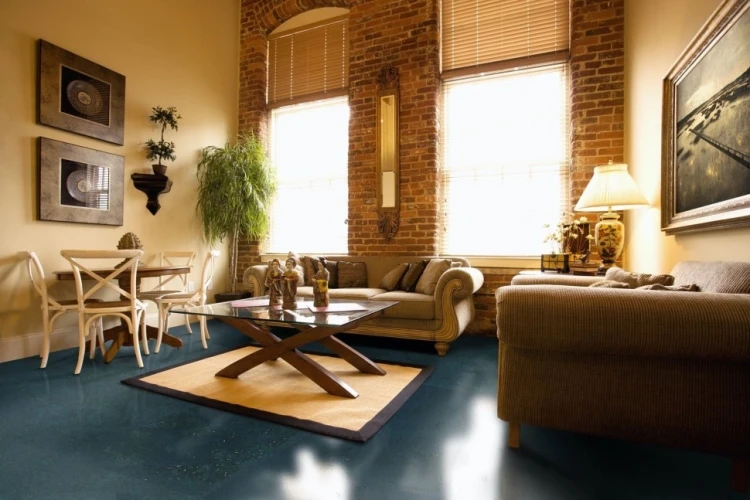 Замковая напольная пробка Фоментарино / Fomentarino Eco collection Oceano Indigo