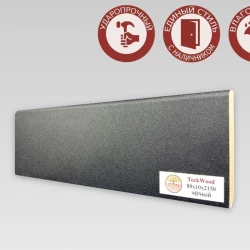 Плинтус МДФ Teckwood 80 мм Черный