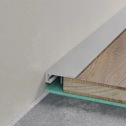 Микроплинтус Laconistiq Micro 11 Mini Серебряный анодированный