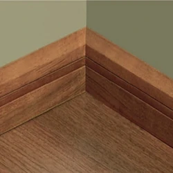 Плинтус массивный Паркетофф / Parketoff Каслин Цвета тик