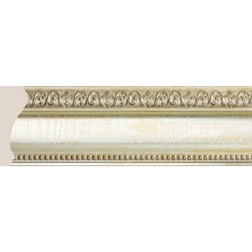 Плинтус Cosca потолочный 50 серебро 151-281 на otdelka1.ru