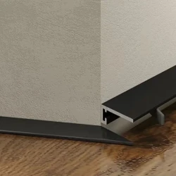 Микроплинтус Laconistiq Micro 11 Mini Черный анодированный