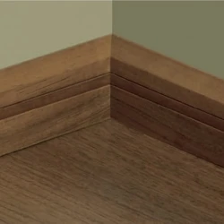 Плинтус массивный Паркетофф / Parketoff Кемпас натур