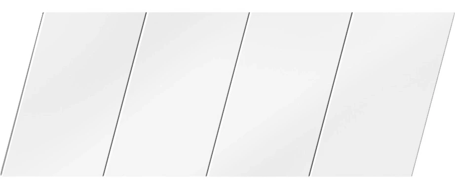 Реечный потолок Ceiling group 100P 140 Матовый белый на otdelka1.ru