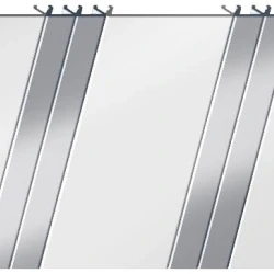 Реечный потолок Ceiling group 100P 140 Матовый белый