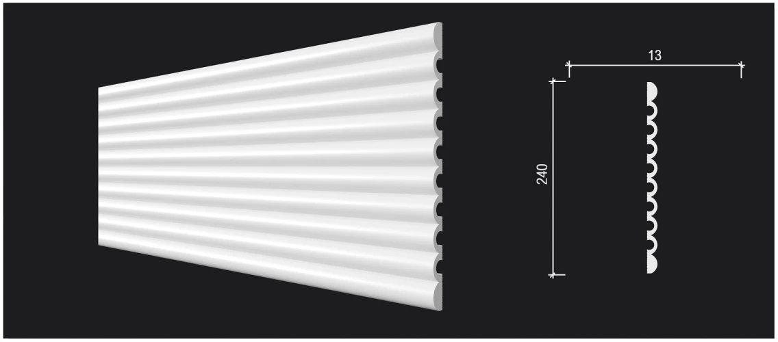 Стеновая панель 3D Decor Dizayn DD910 на otdelka1.ru