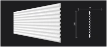 Стеновая панель 3D Decor Dizayn DD910 на otdelka1.ru