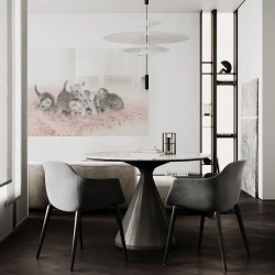 Кварцевый паркет Quartz Parquet Штучный паркет 5/06 мм 44-1258-01 Дуб Смоляной