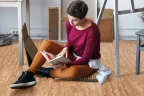 Клеевая напольная пробка Коркстайл / Corkstyle Ecocork Comprido с фаской на otdelka1.ru