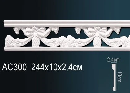 Молдинг с рисунком Perfect / Перфект AC300 на Otdelka1.ru