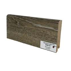 Плинтус МДФ Деартио / Deartio B302-18 Дуб антрацит