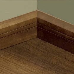 Плинтус массивный Паркетофф / Parketoff Мербау натур