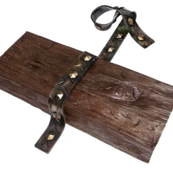 Ремень-имитация полосы кованного металла Уникс М Бронза