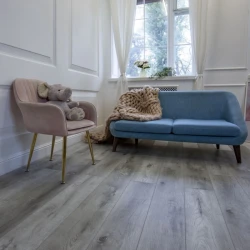 Виниловый Ламинат Деми флор / Damy floor Family TCM369-28 Дуб Рустикальный серый