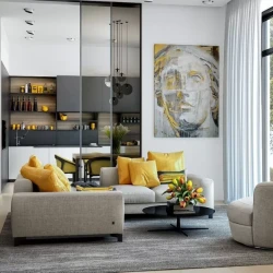 Кварцевый ламинат Stone Floor Дуб Кремовый