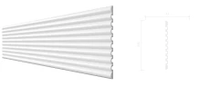 Стеновая панель 3D Decor Dizayn DD910 3м на otdelka1.ru