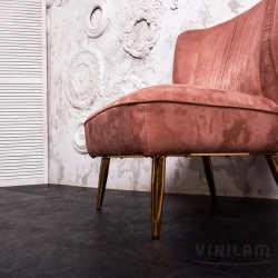 Виниловый Ламинат Винилам / Vinilam Ceramo 61607 Сланцевый черный