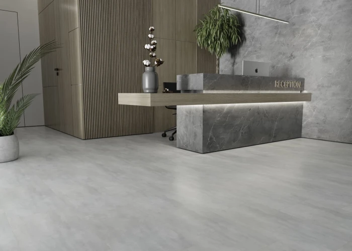 Кварц-виниловый ламинат Ideal Flooring Fine Stone Concrete на Otdelka1.ru