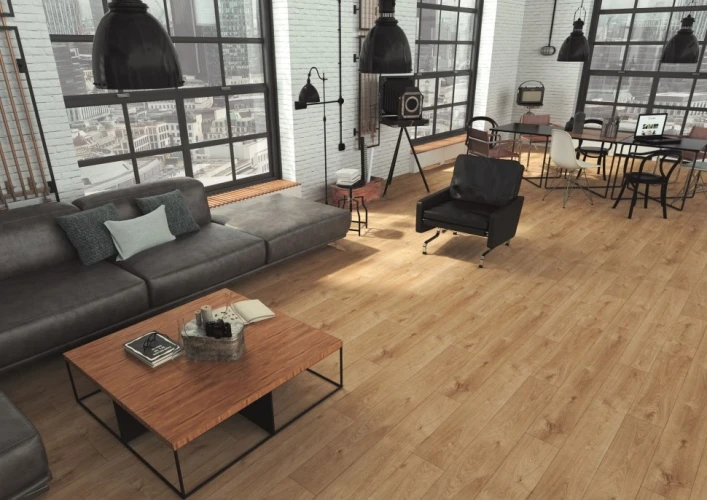 Ламинат Кронопол / Kronopol Aurum Movie Aqua Zero D4582 Oskar Oak на otdelka1.ru