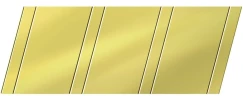 Реечный потолок Ceiling group 100P 151 Золото зеркало на Otdelka1.ru