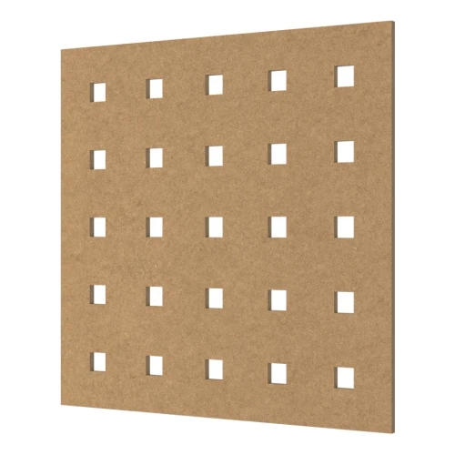 Перфорированная панель Cosca Квадро 8-28 2070х930мм ХДФ