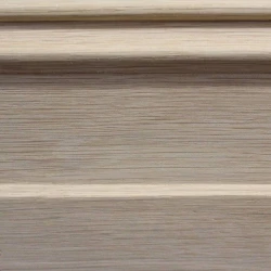 Плинтус массивный Дуб 130x20 мм фигурный