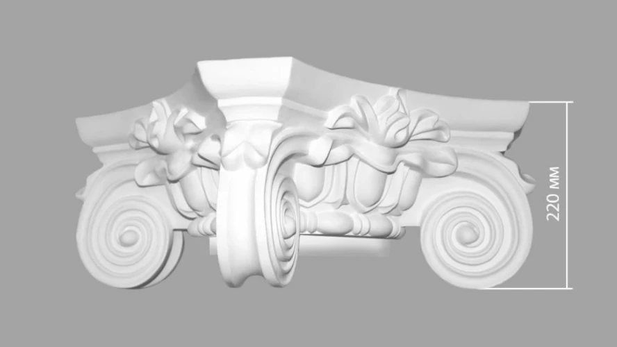 Капитель Decomaster 90024-2 на otdelka1.ru