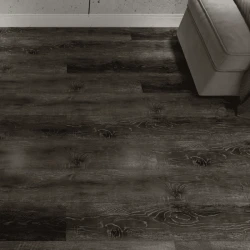 Виниловый Ламинат Деми флор / Damy floor Family TCM369-7 Дуб Рустикальный черный