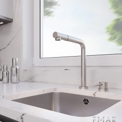 Смеситель EMAR ЕС-7027 PVD Satin