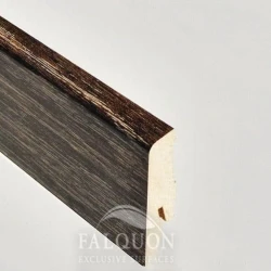 Плинтус МДФ Falquon 3686 Каньон Чёрный дуб