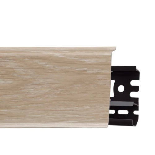 Плинтус пластиковый Arbiton Indo 42 Sand Oak на otdelka1.ru
