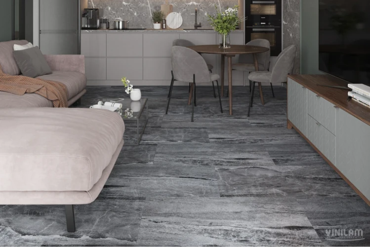 Виниловая плитка Винилам / Vinilam Ceramo 91906 Колумбийский Камень на otdelka1.ru