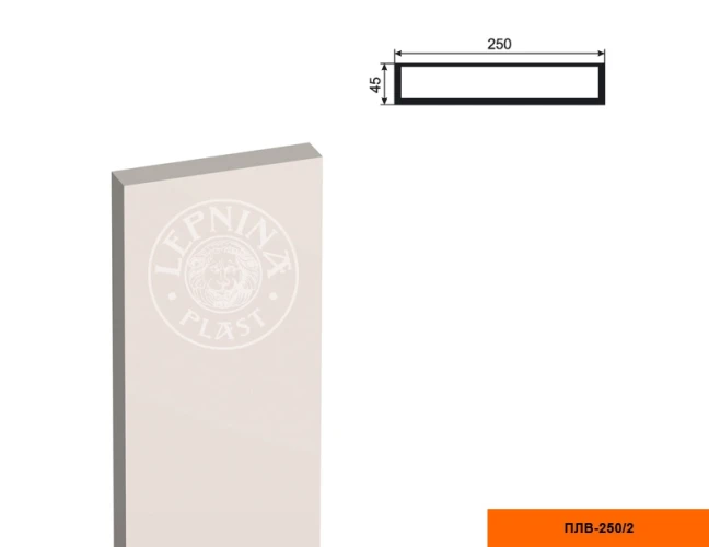Составная пилястра тело LepninaPlast ПЛВ-250/2 на otdelka1.ru