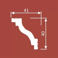 Карниз Cosca KX034 40х41 экополимер