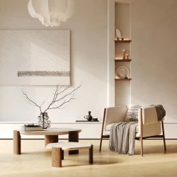 Кварцевый паркет Quartz Parquet Штучный паркет 5/06 мм 44-33429 Дуб Рейн