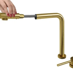 Смеситель EMAR ЕС-7027 PVD Gold