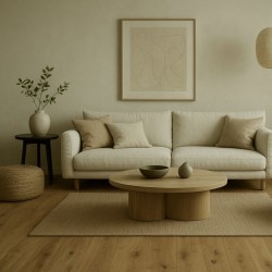 Паркетная доска Focus Floor / Фокус флор Дуб Тренд Винтаж коричневое масло 4V